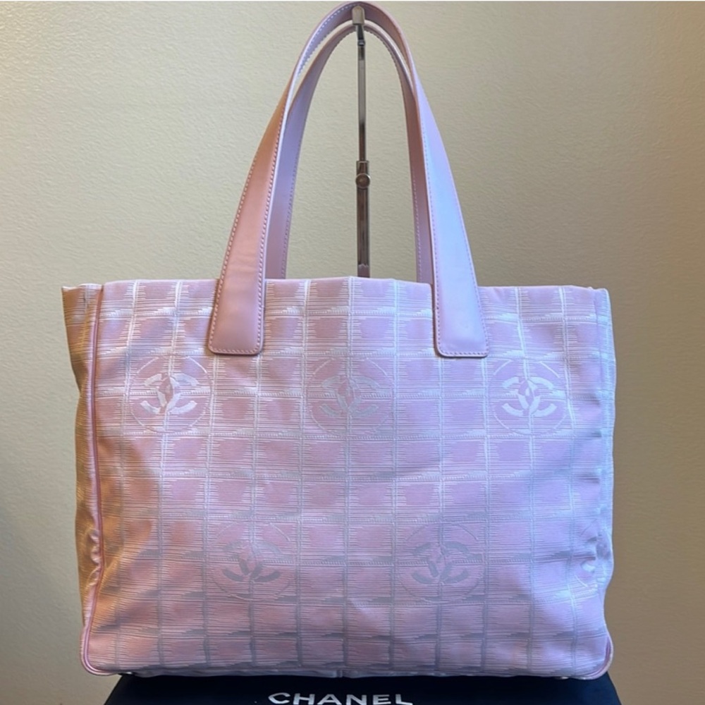 Pre-Loved Chanel New Travel Line Nylon Tote - Picture 1 of 10
